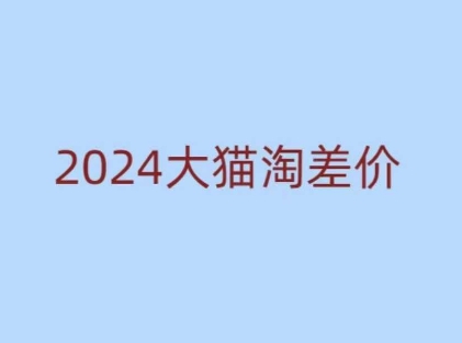 2024版大猫淘差价课程，新手也能学的无货源电商课程-网创星球