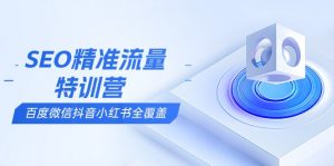 SEO精准流量特训营,百度微信抖音小红书全覆盖,带你搞懂搜索优化核心技巧-网创星球