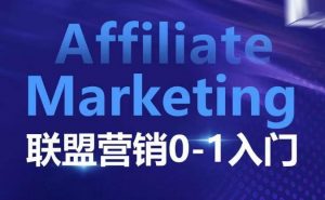 ​​​​​​Affiliate Marketing联盟营销0-1入门，联盟营销基本逻辑 联盟平台逻辑及联盟客逻辑全面详解-网创星球