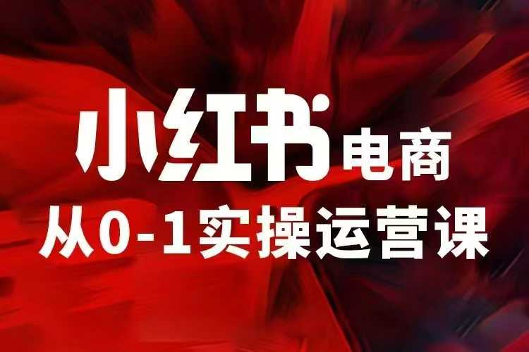 小红书电商运营，97节小红书vip内部课，带你实现小红书赚钱-网创星球
