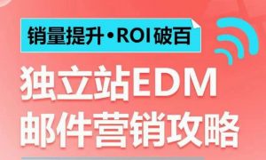 销量提升•ROI破百 独立站EDM邮件营销攻略,如何通过邮件营销每年获得100万美金销售额!-网创星球