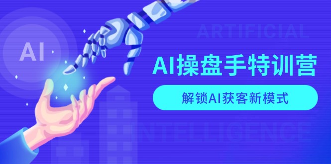 AI-操盘手特训营，解锁AI获客新模式，全面掌握AI商业应用与提示词技巧-网创星球