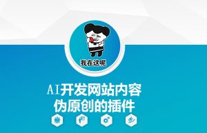 AI开发网站内容伪原创的插件，从零开始手把手教学-网创星球