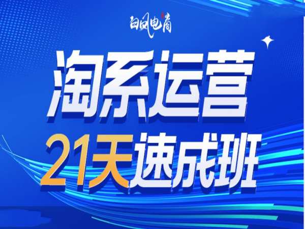 淘系运营21天速成班35期，年前最后一波和2025方向-网创星球