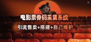 电影票券码采集系统_从商户放单转型做抢单达人-网创星球