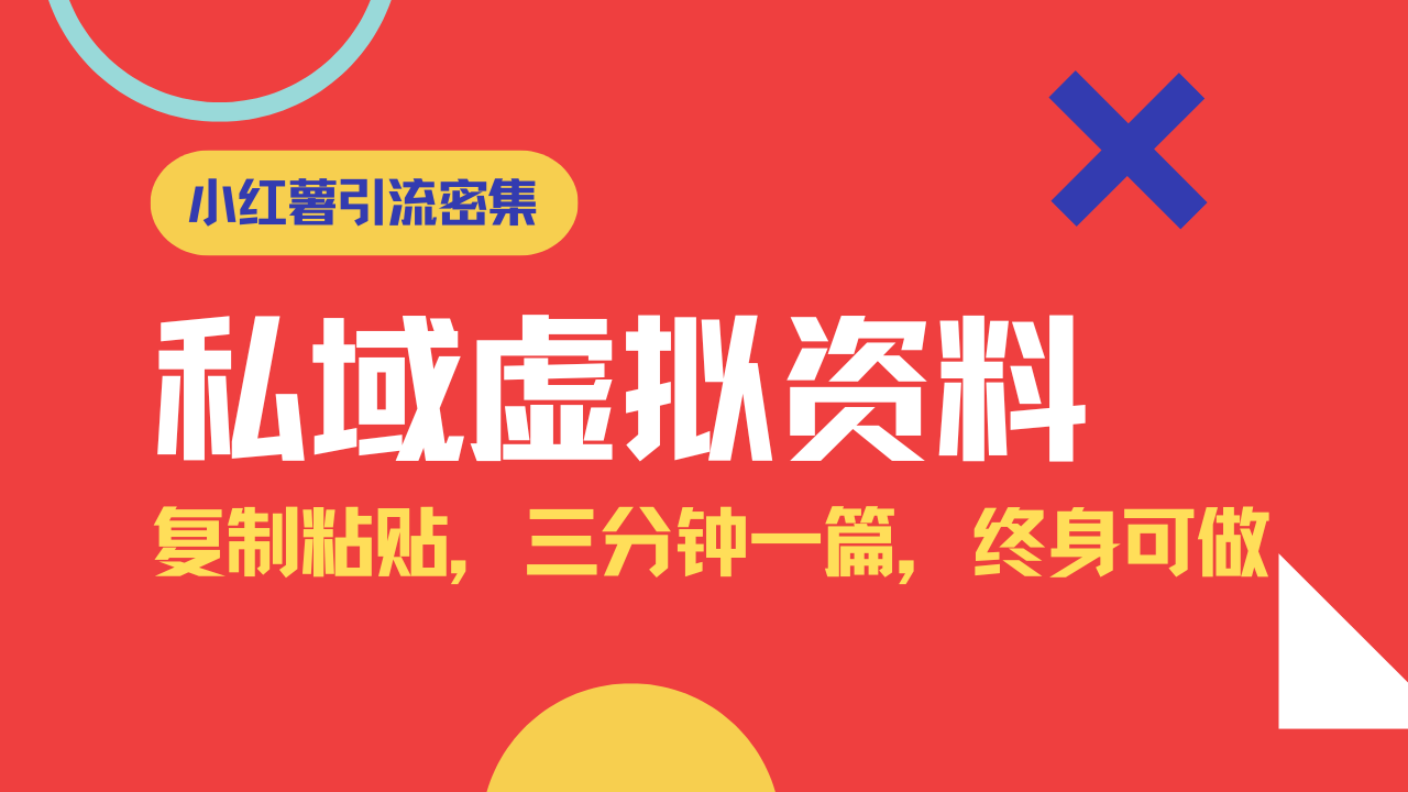 小红书引流私域旅游虚拟资料玩法，复制粘贴，三分钟一篇图文，日入1000…-网创星球