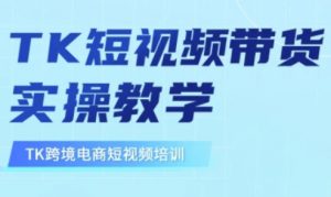 东南亚TikTok短视频带货,TK短视频带货实操教学-网创星球