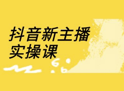 抖音新主播实操课，直播间流量运营线上实操课(18节)-网创星球