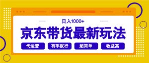 京东带货最新玩法，日入1000+，操作超简单，有手就行-网创星球