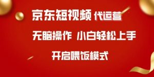 京东短视频代运营,全程喂饭,小白轻松上手【揭秘】-网创星球