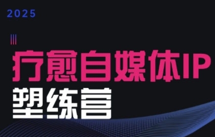 2025治愈自媒体IP训练营，专为疗愈领域从业者打造-网创星球
