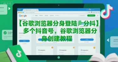 谷歌浏览器分身登陆多个抖音号，谷歌浏览器分身创建教程-网创星球