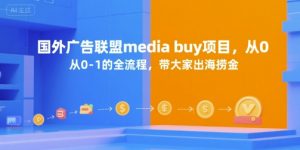 国外广告联盟media buy项目，从0-1的全流程，带大家出海捞金-网创星球