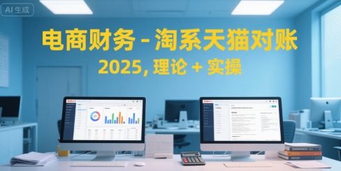 电商财务-淘系天猫对账2025，理论+实操-网创星球