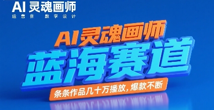 AI灵魂画师，蓝海赛道，条条作品几十W播放，爆款不断-网创星球