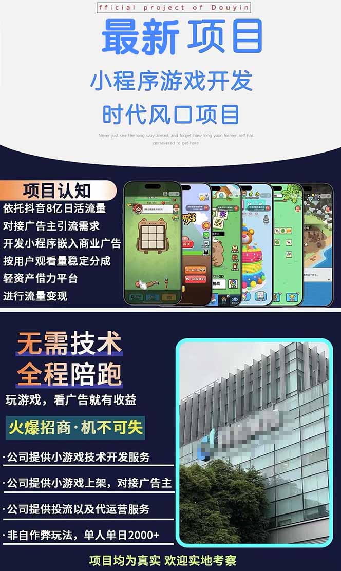 图片[1]-2025最热抖音项目 Ai时代风口项目小程序游戏开发 实测单个游戏日收入1800+-网创星球