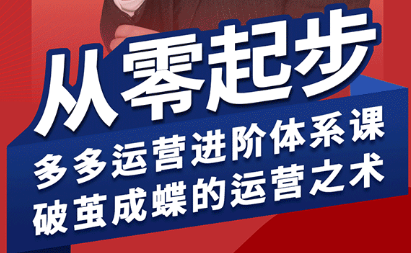 海神·拼多多运营进阶系统课(更新8月)-网创星球