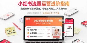 小红书流量运营进阶指南，数据分析与涨粉引流，笔记起死回生7大实操方案-网创星球