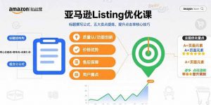 亚马逊Listing优化课，标题撰写公式，五大卖点提炼，提升点击率核心技巧-网创星球