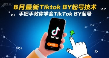 8月最新Tiktok搬运起号技术，手把手教你学会TikTok搬运起号-网创星球