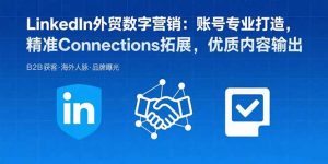 LinkedIn外贸数字营销：账号专业打造，精准Connections拓展，优质内容输出-网创星球