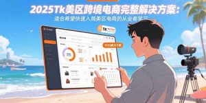 2025Tk美区跨境电商完整解决方案：适合希望快速入局美区电商的从业者学习-网创星球