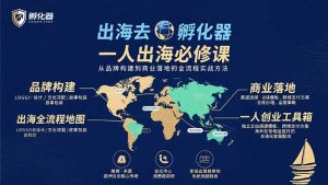 出海去 孵化器 一人出海必修课:从品牌构建到商业落地的全流程实战方法-网创星球