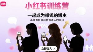 小红书训练营一起成为賺钱的博主,小红书是最适合普通人的风口-网创星球