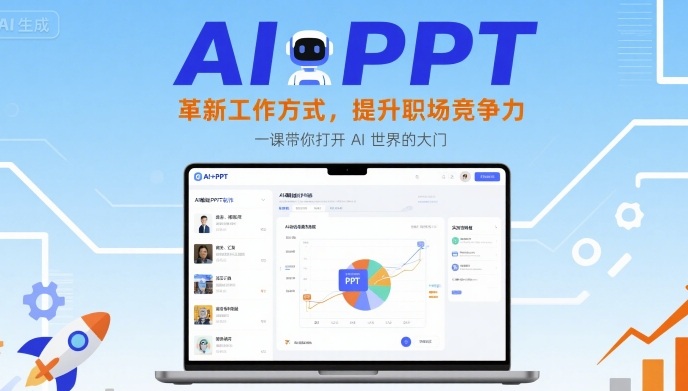 AI+PPT：革新工作方式，提升职场竞争力，一课带你打开 AI 世界的大门-网创星球