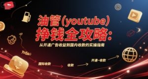 油管(youtube)挣钱全攻略：从开通广告收益到国内收款的实操指南(更新)-网创星球