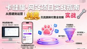 卡哇猫·网站项目，网站搭建与运营以及引流跳转付费-网创星球