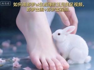 如何用即梦ai生成爆款玉足美足视频，即梦出图+即梦出视频，快速涨粉-网创星球