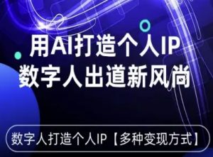 用星幻AI数字人打造个人IP，实现多种变现方式，数字人出道新风尚-网创星球