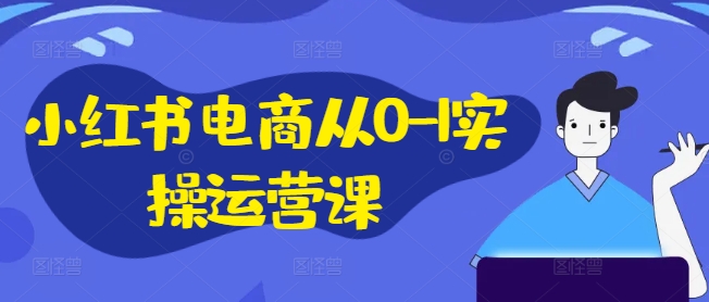 小红书电商从0-1实操运营课，小红书手机实操小红书/IP和私域课/小红书电商电脑实操板块等-网创星球