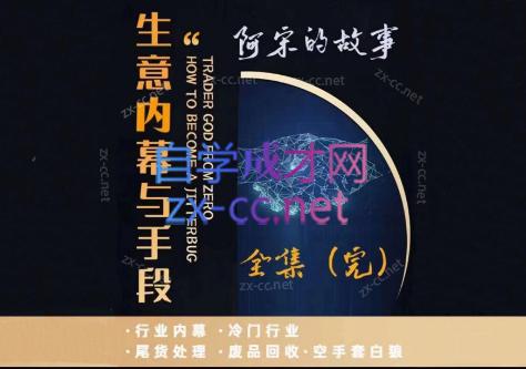阿宋的故事·生意内幕与手段-网创星球