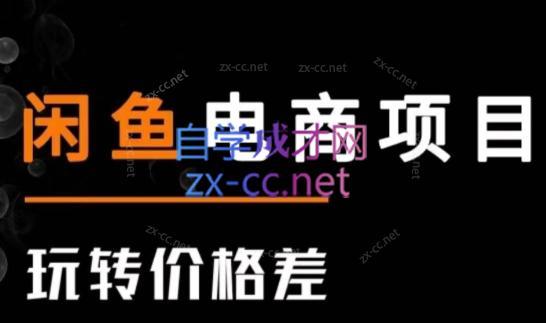 亿创繁星·闲鱼电商项目(玩转价格差)-网创星球