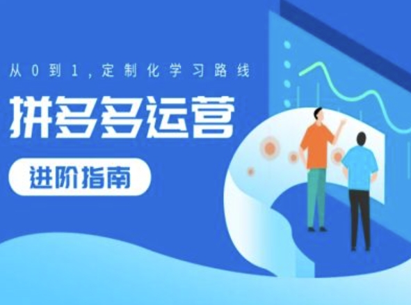 拼多多运营进阶指南，从0到1定制化学习路线-网创星球