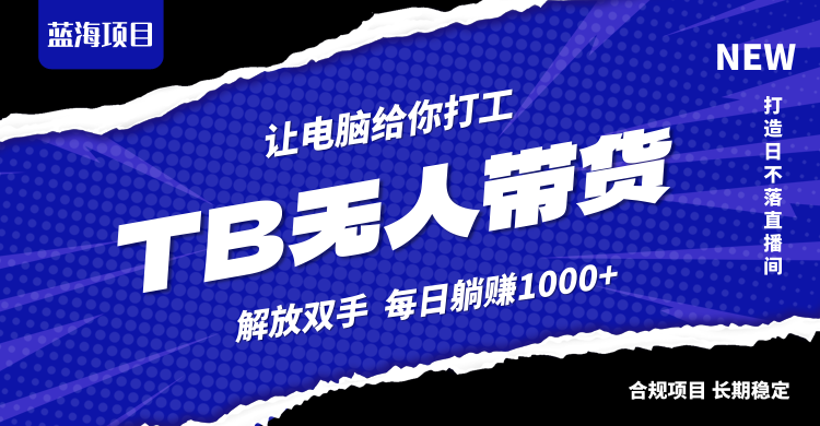 淘宝无人直播最新玩法，不违规不封号，轻松月入3W+-网创星球