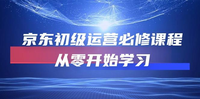 京东初级运营必修课程，从零开始学习(49节课-网创星球