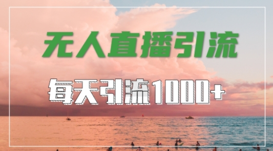抖音快手视频号全平台通用，无人直播引流法，超暴力引流1000+高质量精准创业粉【揭秘】-网创星球