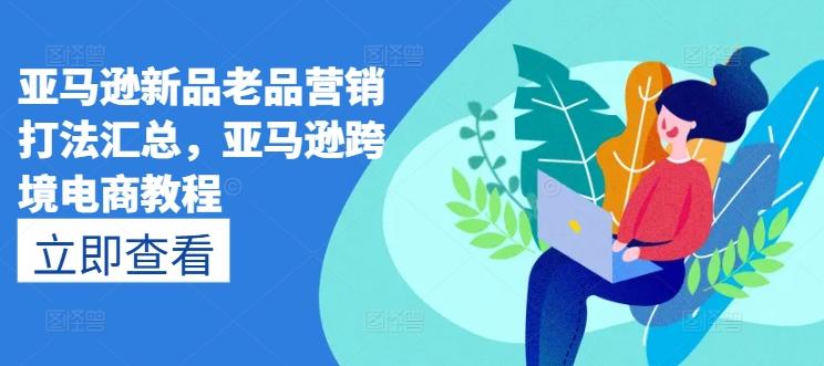 亚马逊新品老品营销打法汇总，亚马逊跨境电商教程-网创星球