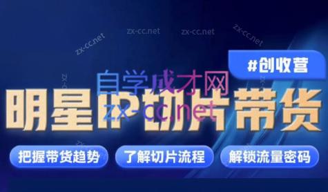 交个朋友·明星IP切片带货爆单营-网创星球