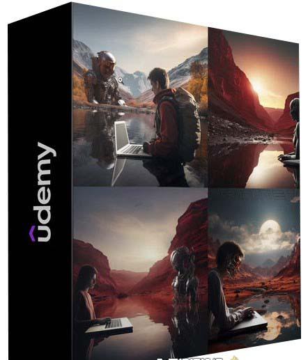 ChatGPT4 和 MidJourney AI 绘画聊天革命性指南教程-33节视频课-中英字幕-网创星球