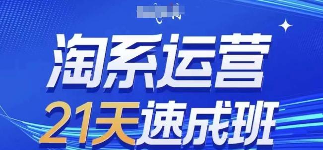 淘系运营21天速成班(更新24年6月)，0基础轻松搞定淘系运营，不做假把式-网创星球