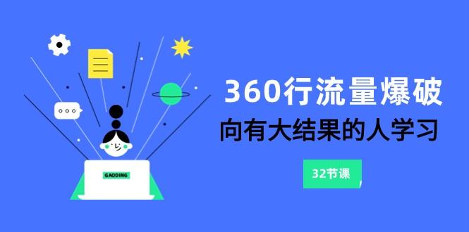 360行流量爆破，向有大结果的人学习(更新58节课)-网创星球