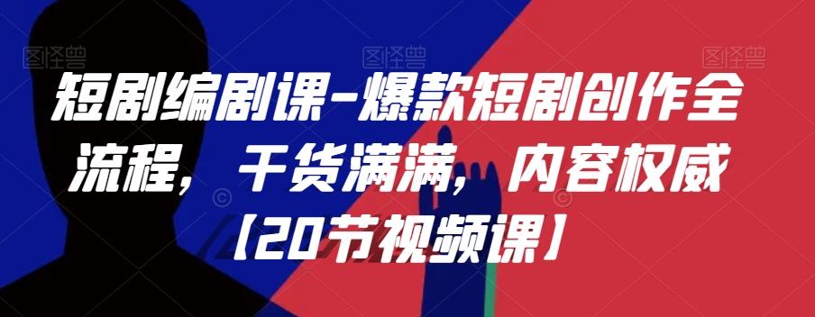 短剧编剧课-爆款短剧创作全流程，干货满满，内容权威【20节视频课】-网创星球