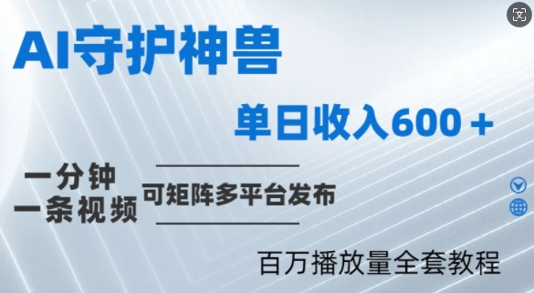 制作各省守护神，100多W播放量的视频只需要1分钟就能完成【揭秘】-网创星球