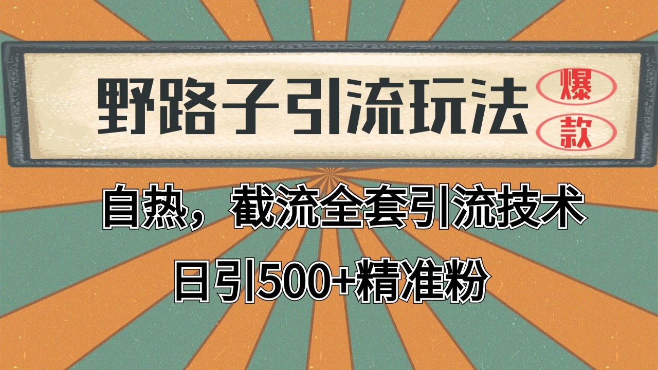 抖音小红书视频号全平台引流打法，全自动引流日引2000+精准客户-网创星球