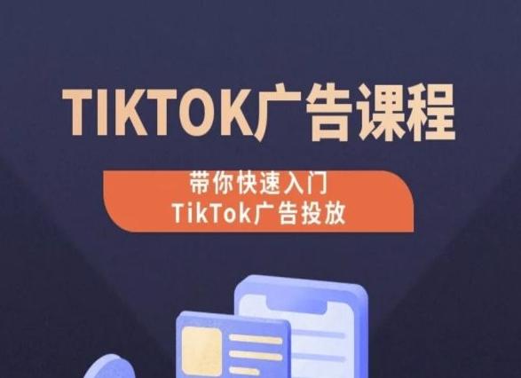 TikTok广告投放课程，从0-1实操课，带你快速入门TikTok广告投放-网创星球