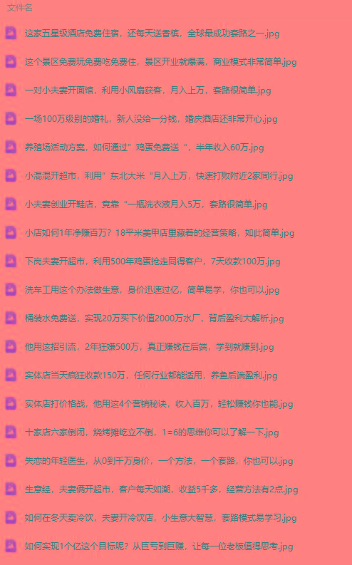 图片[2]-(9607期)真实有效391套商业模式，年入几十到几百万案例解析(电子书+视频+图文)-网创星球
